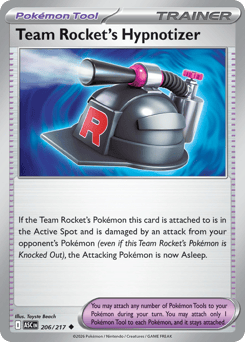 Team Rocket's Hypnotizer card art