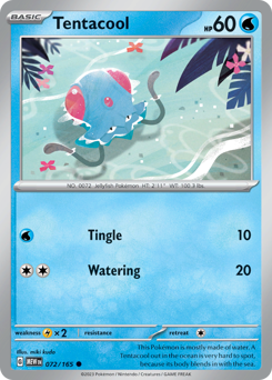 Tentacool card art