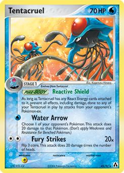 Tentacruel card art