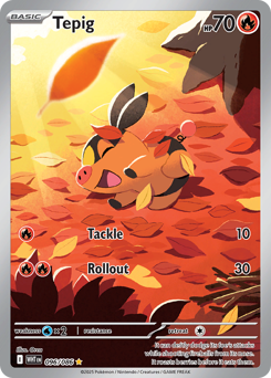 Tepig card art
