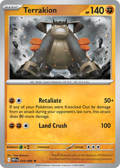Terrakion card art