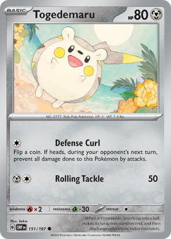 Togedemaru card art