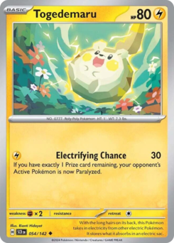 Togedemaru card art