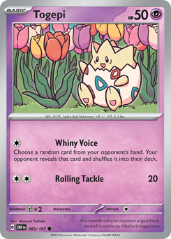 Togepi card art