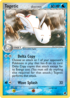 Togetic δ card art