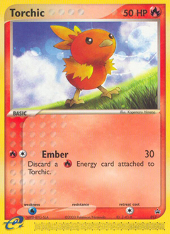 Torchic card art