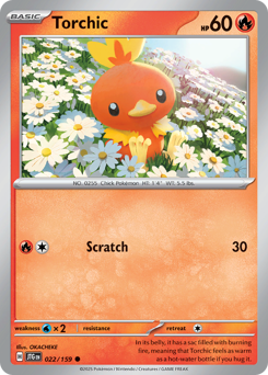 Torchic card art