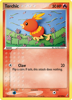 Torchic card art