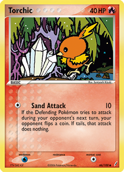 Torchic card art