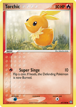 Torchic card art