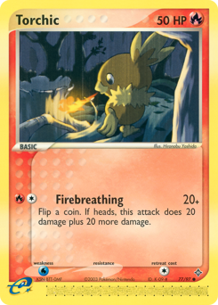 Torchic card art