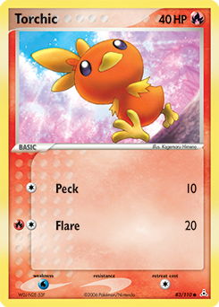 Torchic card art