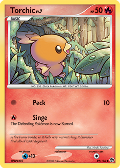Torchic card art