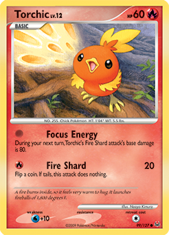 Torchic card art