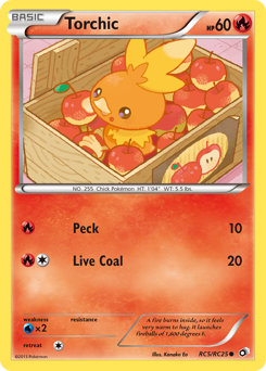 Torchic card art