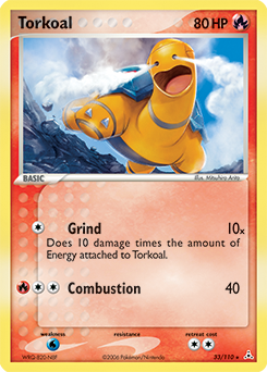 Torkoal card art