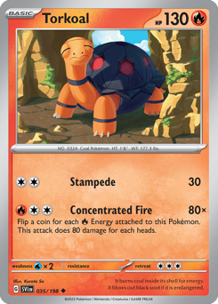 Torkoal card art