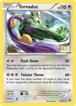 Tornadus card art