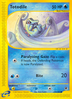 Totodile card art
