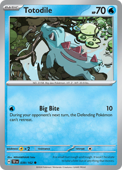 Totodile card art