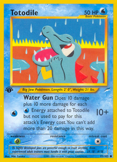Totodile card art