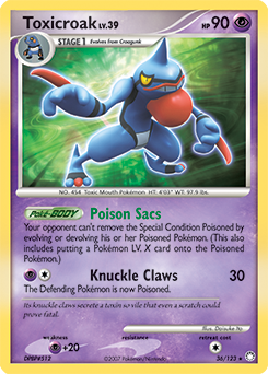 Toxicroak card art