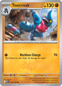 Toxicroak card art