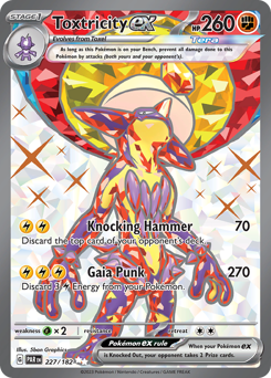 Toxtricity ex card art