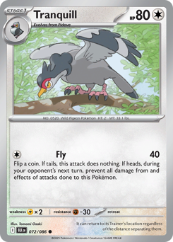 Tranquill card art