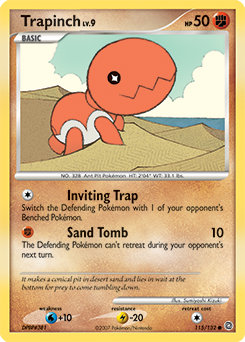 Trapinch card art