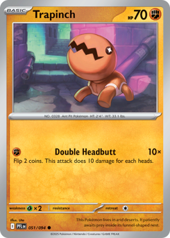Trapinch card art