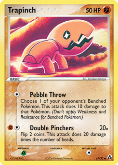 Trapinch card art