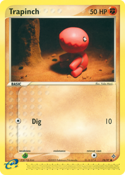 Trapinch card art