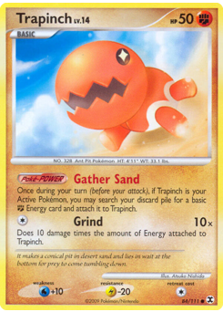 Trapinch card art