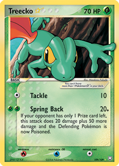 Treecko ★ card art