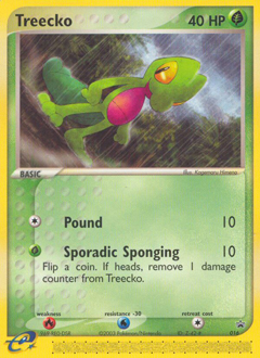 Treecko card art