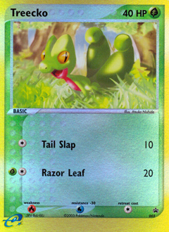 Treecko card art