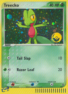Treecko card art