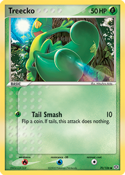 Treecko card art