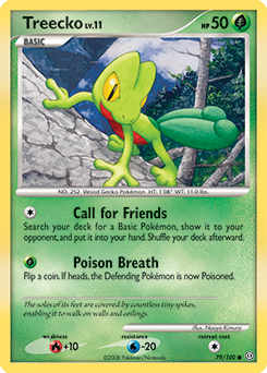 Treecko card art