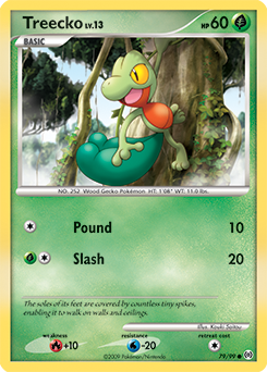 Treecko card art