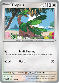 Tropius card art