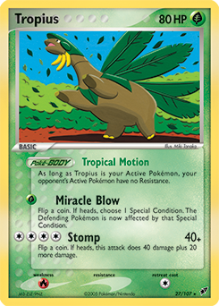 Tropius card art
