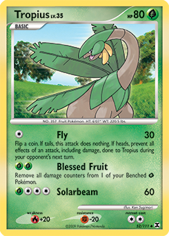 Tropius card art