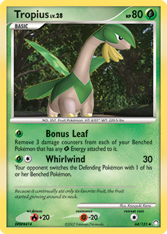 Tropius card art