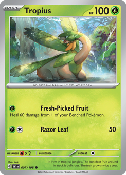 Tropius card art