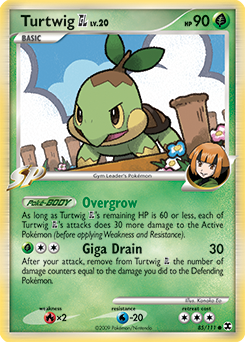 Turtwig GL card art