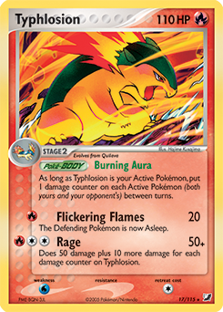 Typhlosion card art