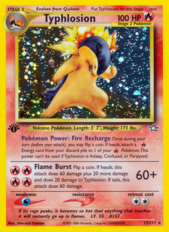 Typhlosion card art