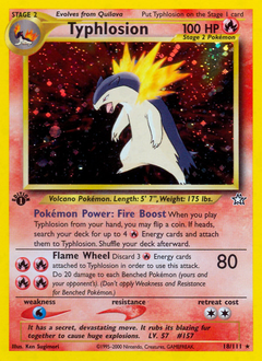 Typhlosion card art